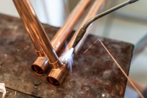 Copper welding