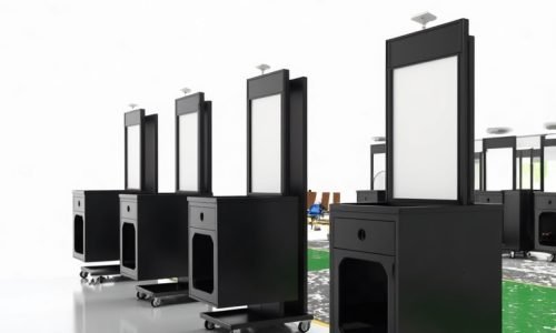 Self-service kiosks Self-service kiosks