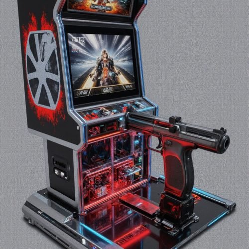 Shooting Arcade Cabinet Shooting Arcade Cabinet